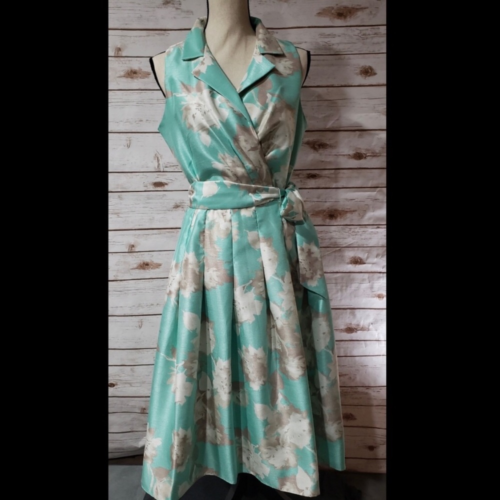 JH Vintage Style Sleeveless Dress - Size 10 - Picture 8 of 9